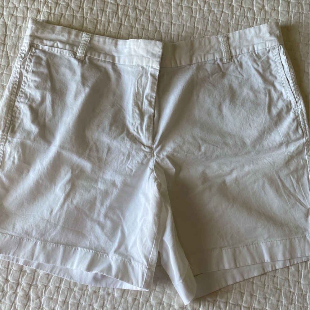 Jcrew white chinos size 16